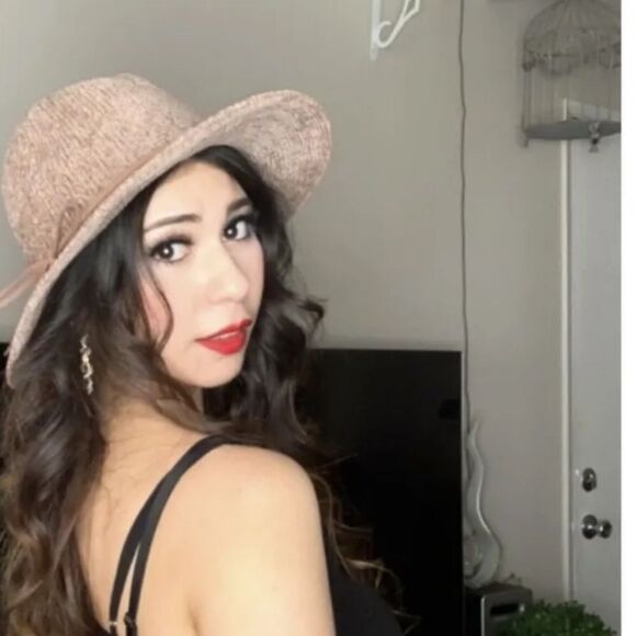 a new day Accessories - BOHO CHIC A NEW DAY  WOMENS CHENILLE FEDORA PANAMA HAT TAN